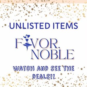 Unlisted Items for Live show only!!